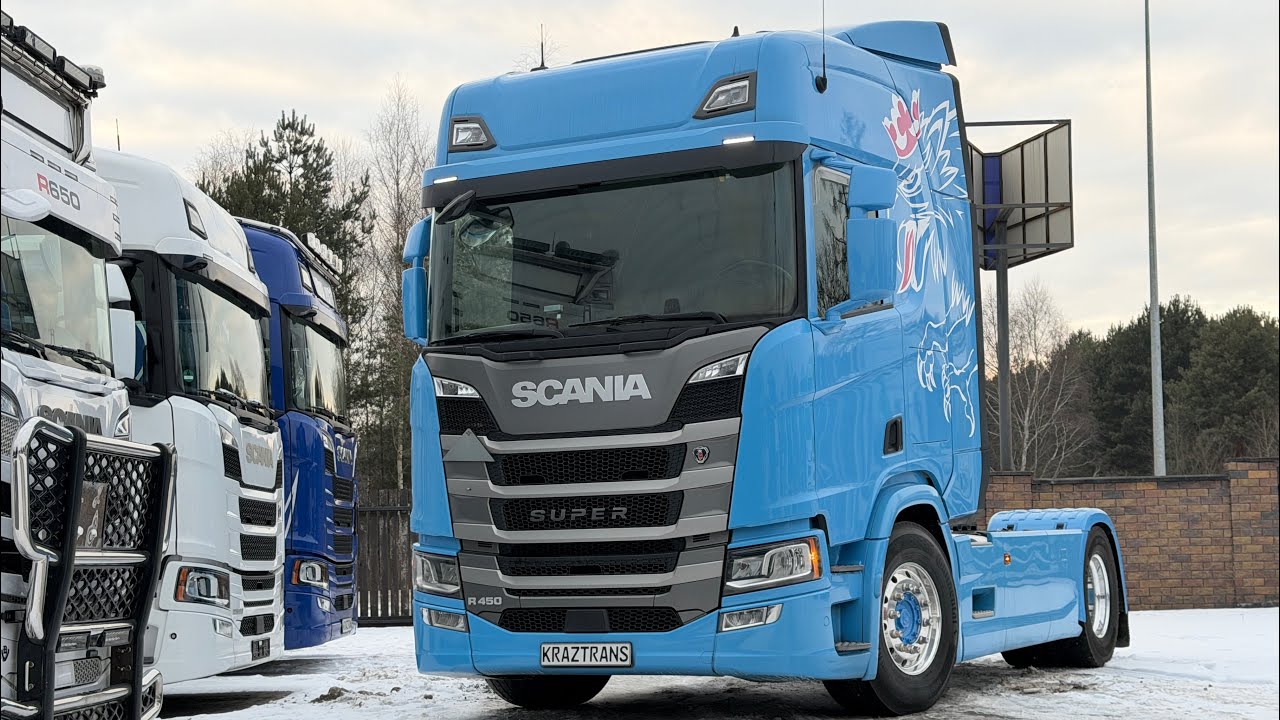R450 Scania 2020 standard z Niemiec KrazTrans 