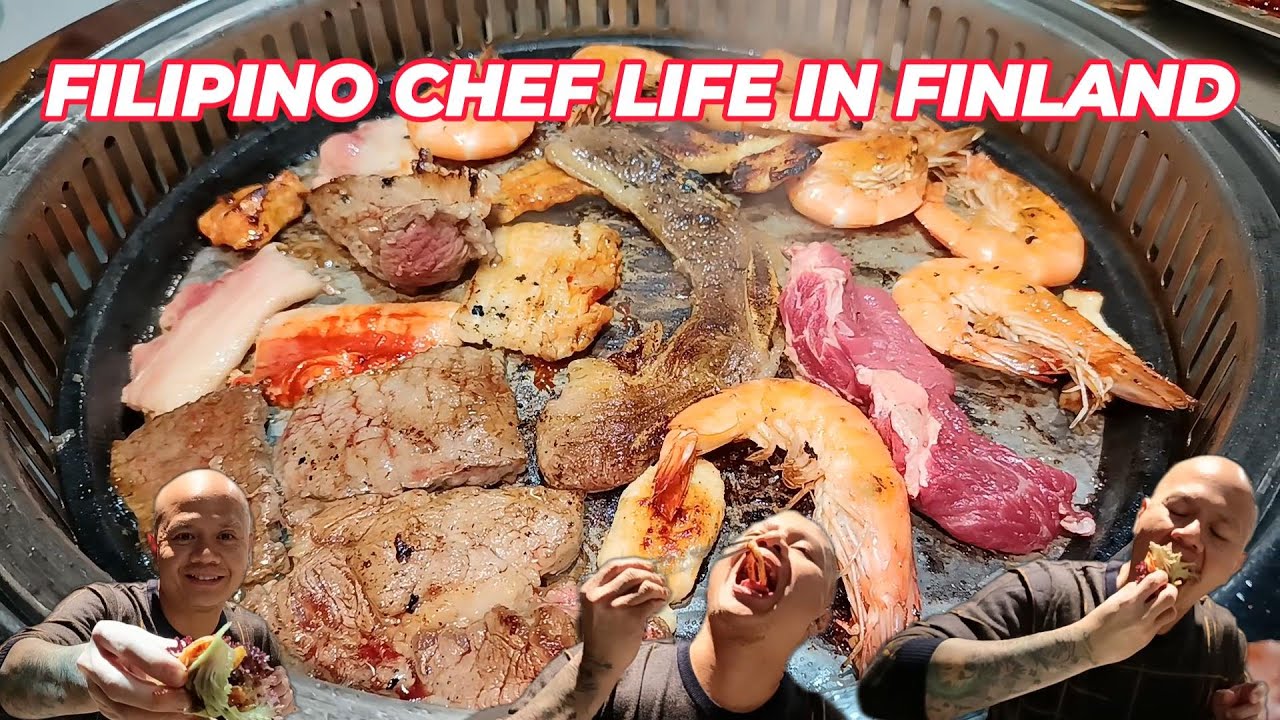 CHINGU KOREAN BBQ RESTAURANT IN FINLAND/FILIPINO CHEF LIFE IN FINLAND /CHEF HERBIE