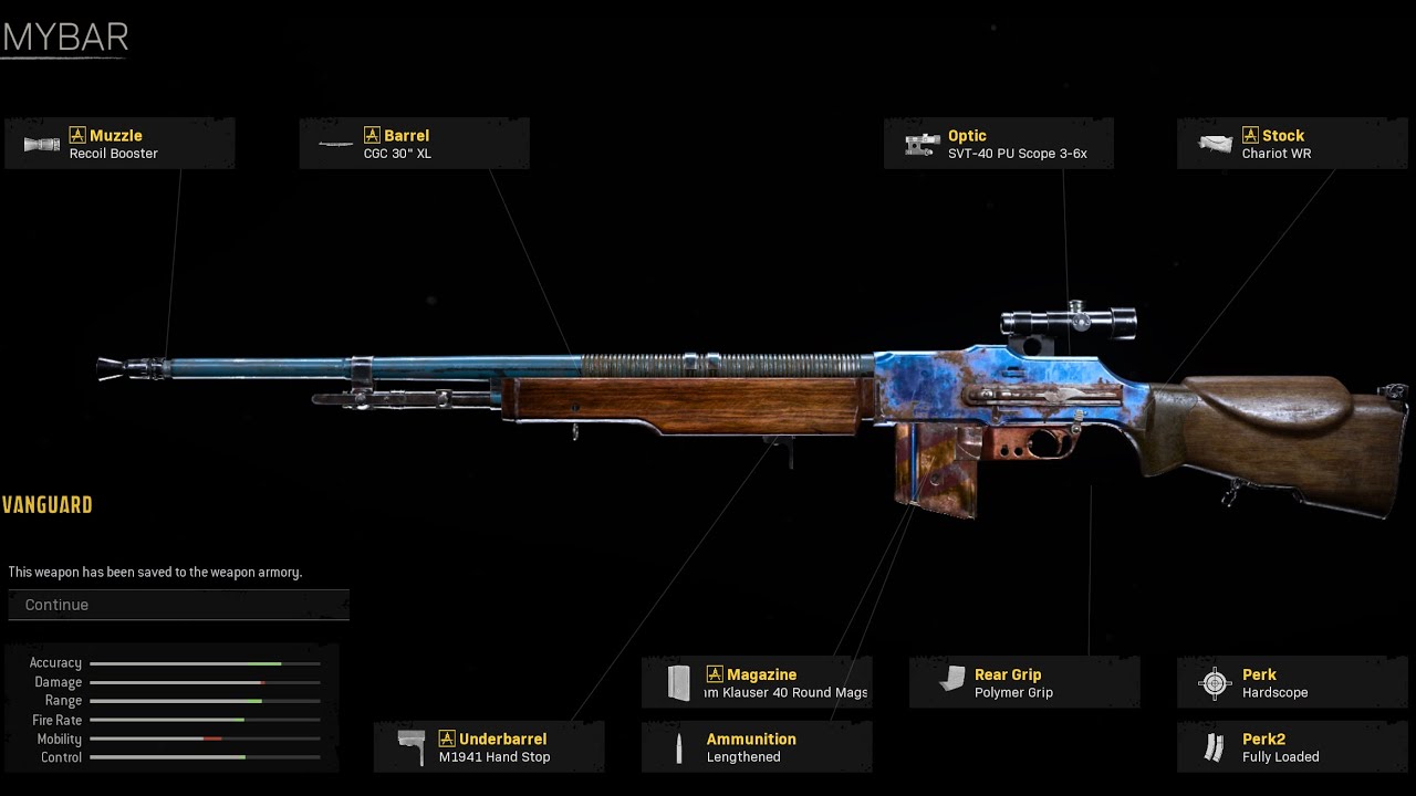 Bye Bye NZ and Hello BAR - Best Warzone Class