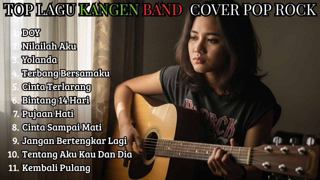 10 Lagu Kangen Band Cover Slow Rock Viral 2025 Bikin Nangis