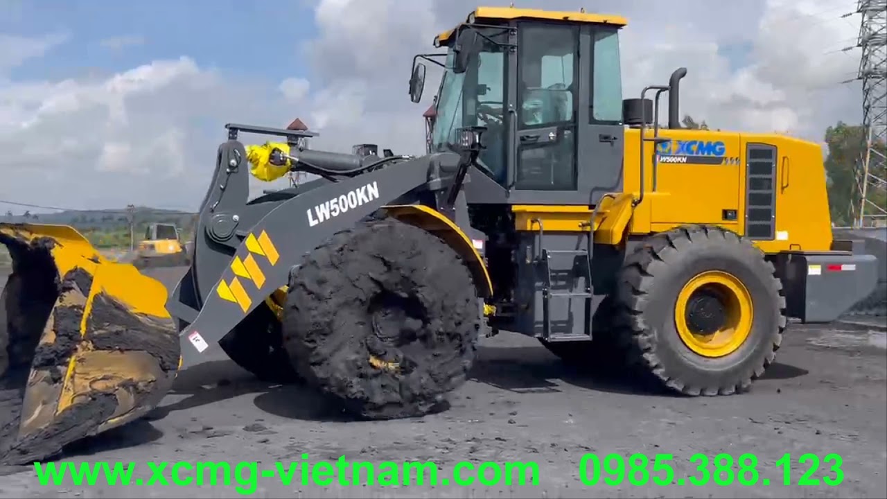 Xúc lật XCMG LW500KN gầu 4,2 khối xúc than 0985.388.123