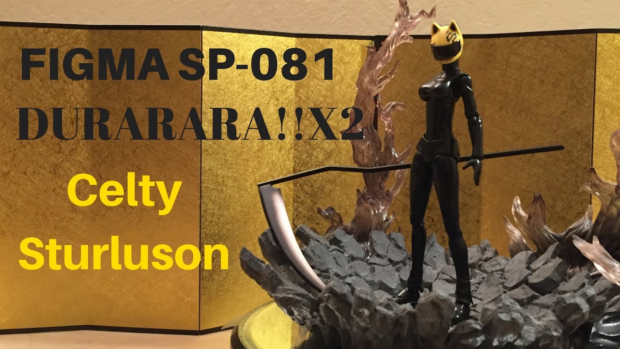 Figma SP-081 Durarara x 2 Celty Sturluson Unboxing review & comparison