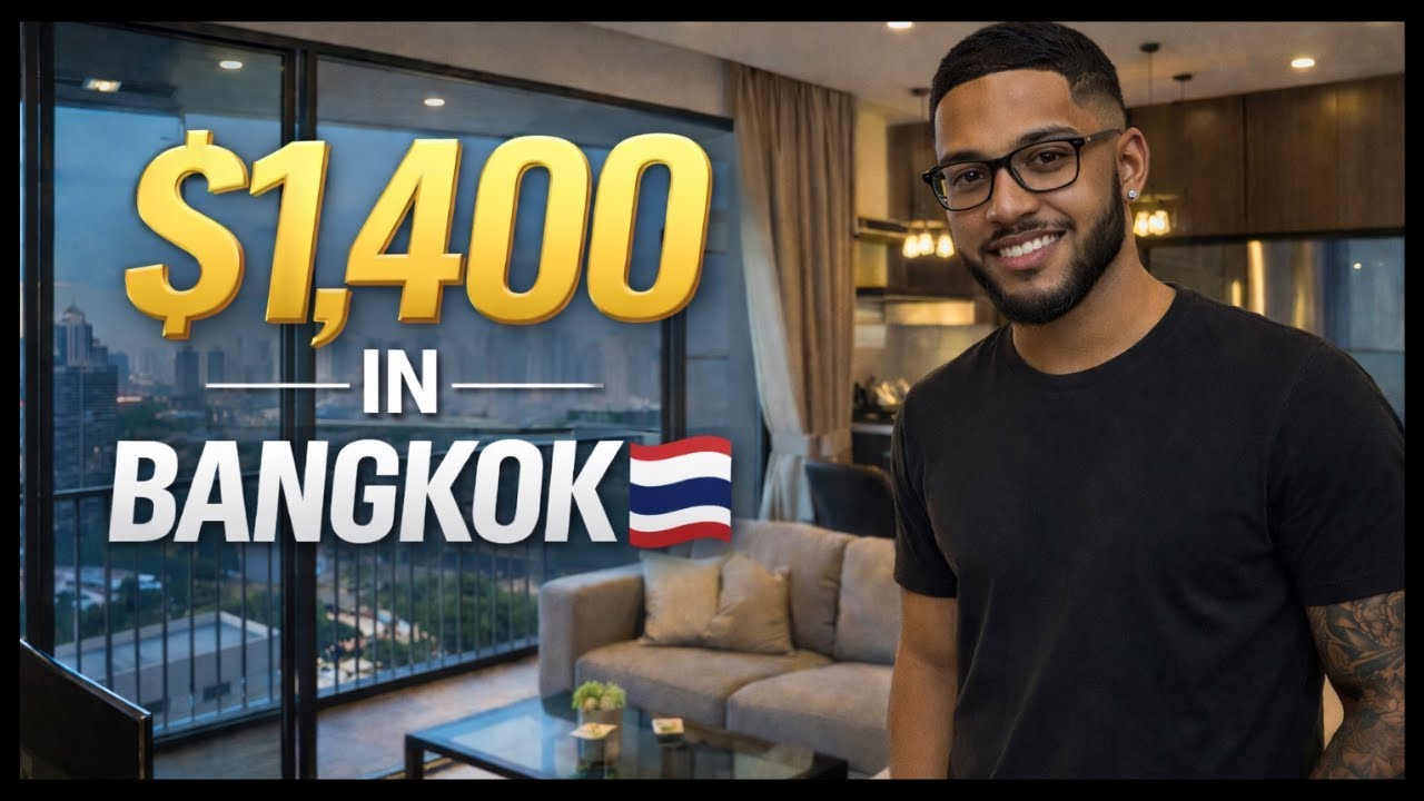 My Luxury Condo in Bangkok, Thailand ($1,400/Month) 🇹🇭