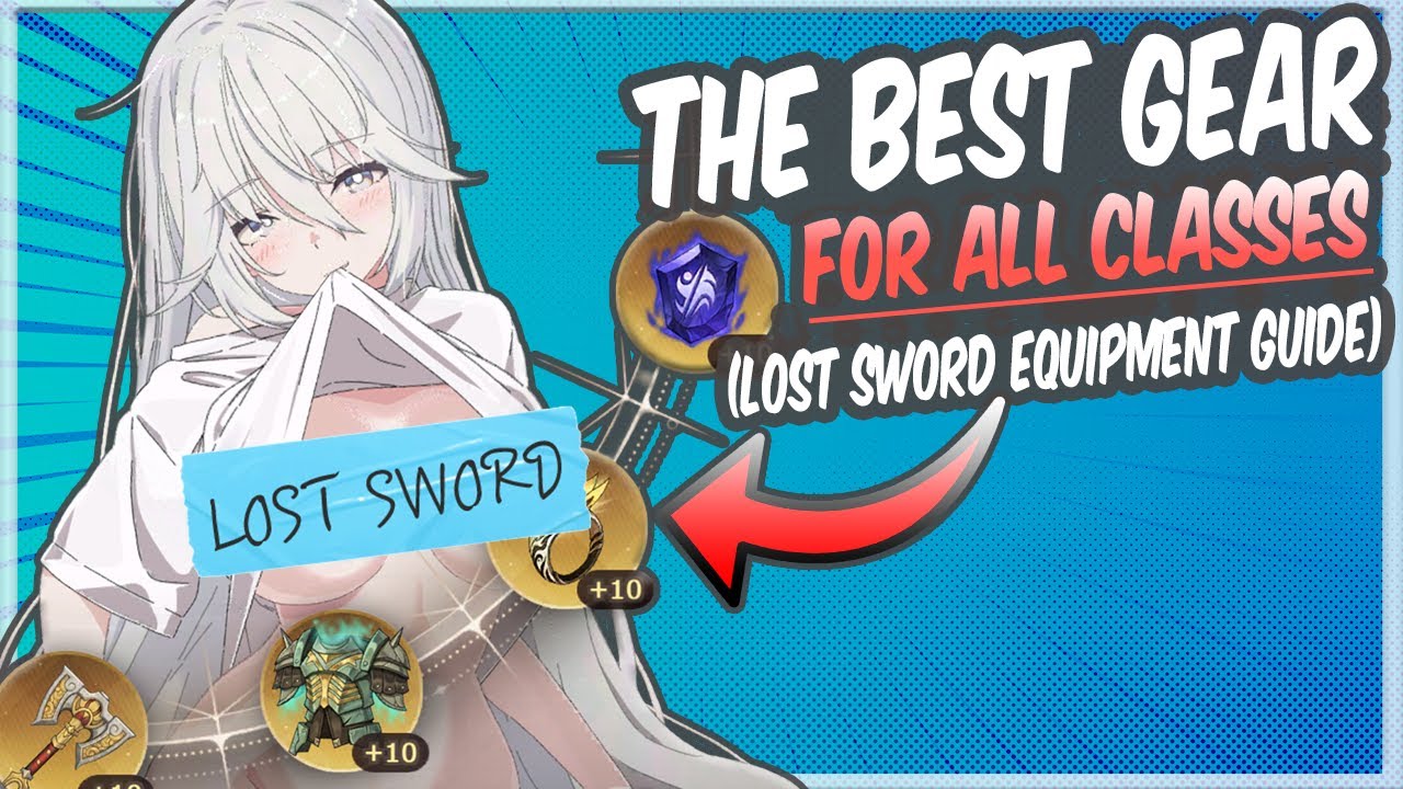 ВСЁ МОЁ СНАРЯЖЕНИЕ в Lost Sword! (Лучшее снаряжение для каждого класса)