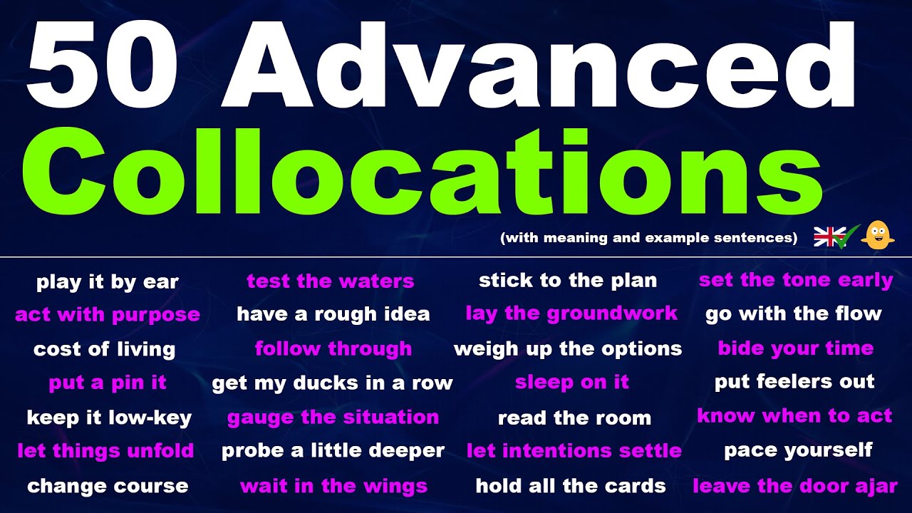 50 Advanced Collocations for Plans & Intentions - Upgrade Your English Vocabulary