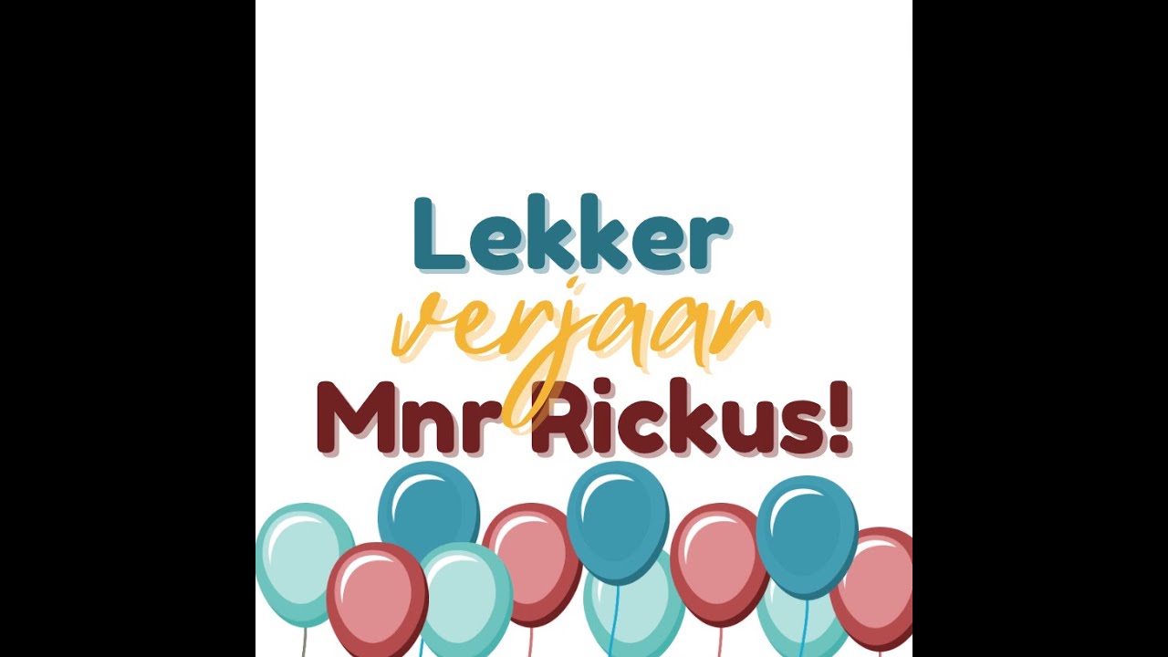 Hiep-hiep, hoera! Ons HOOF verjaar!