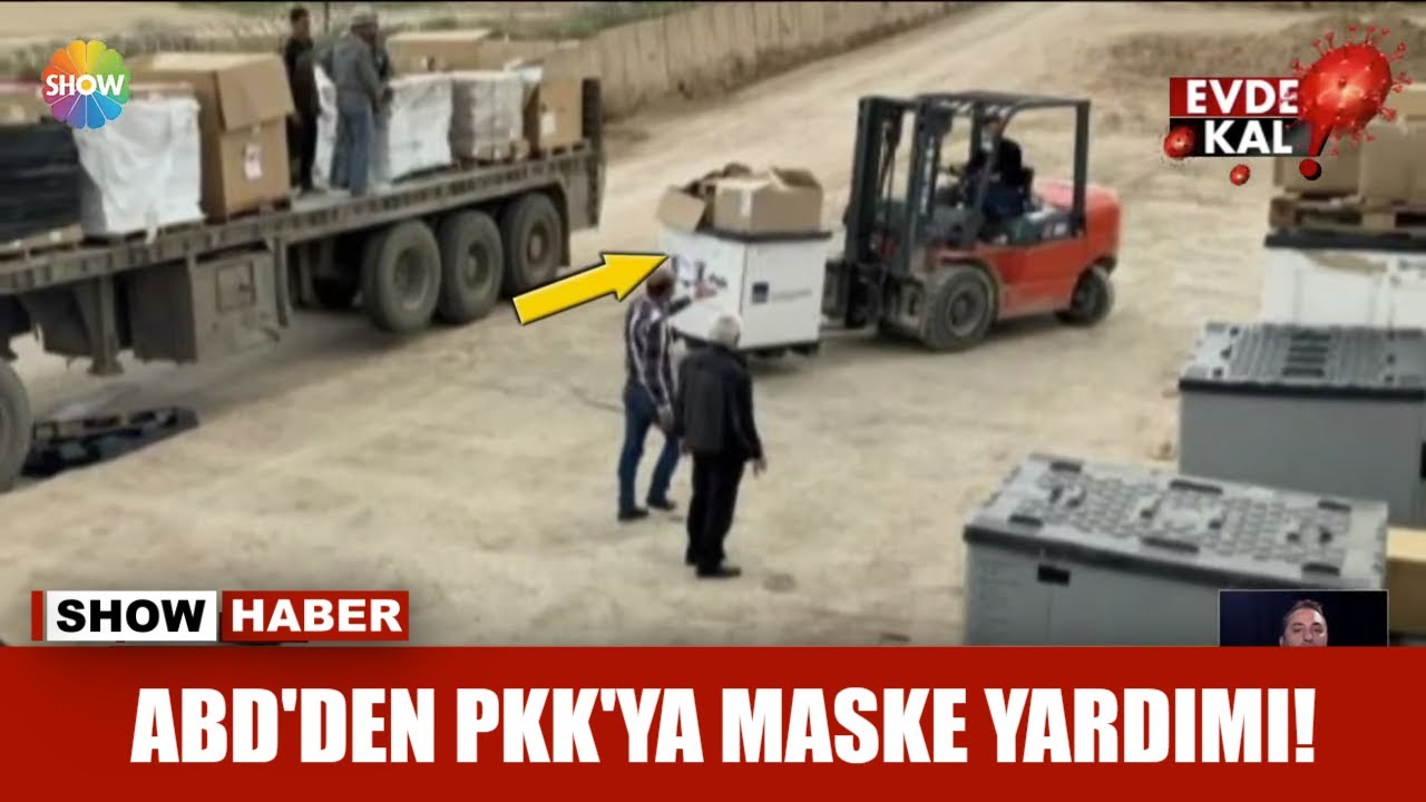 ABD'den PKK'ya maske yardımı!