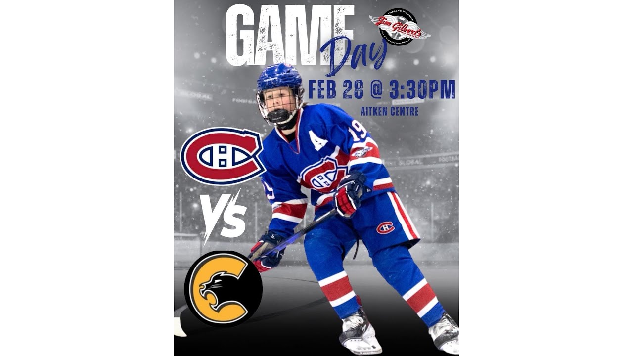 Canadiens vs Cougars - Period 3, February 28/26