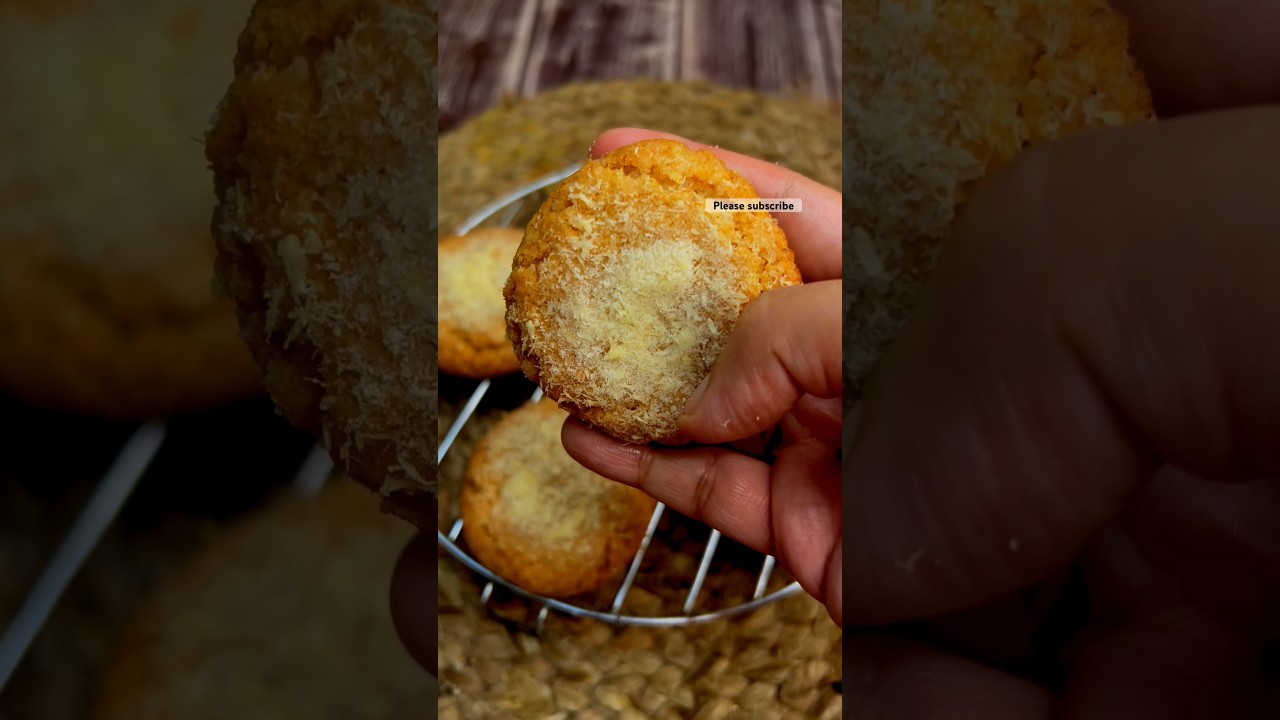 Coconut Cookies||Homemade cookies