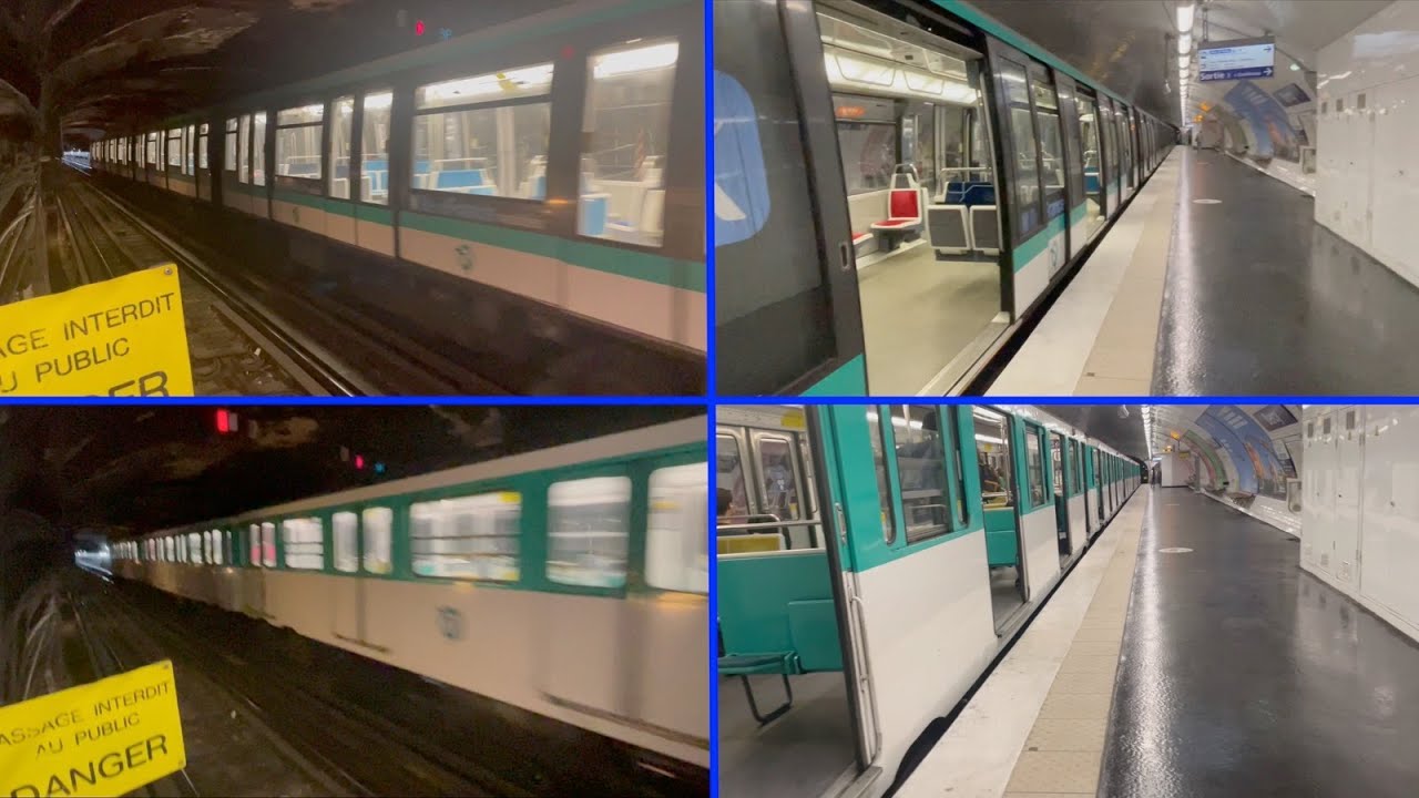 Ligne 6 : Terminus provisoire à Bercy avec passages de MP73 et de MP89 CC