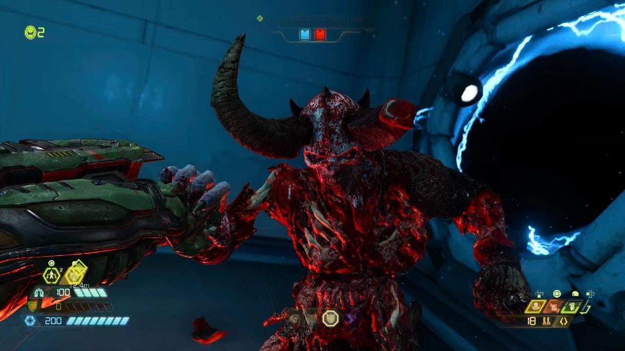 DOOM Eternal: UAC Atlantica, nightmare mode (PS5)