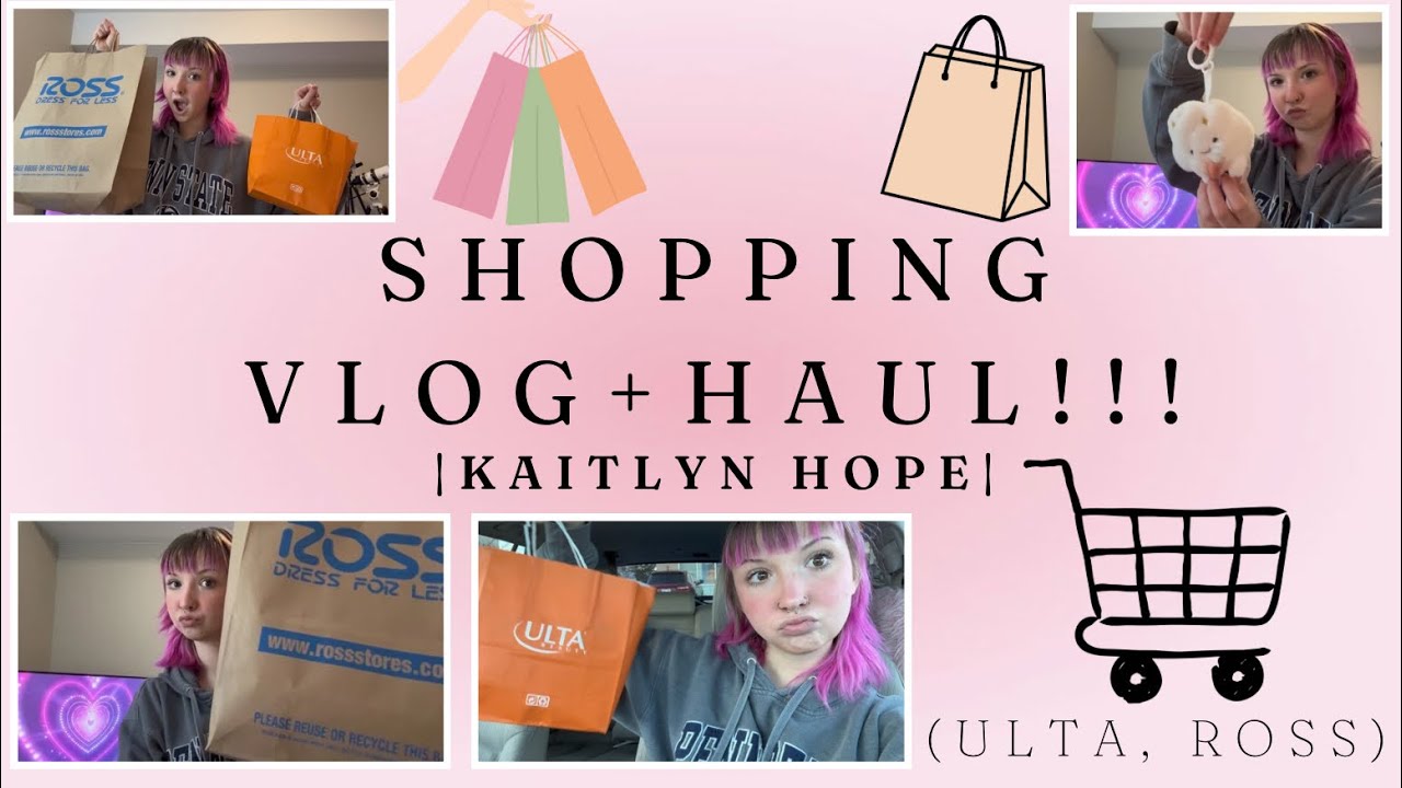 Shopping Vlog + Haul!!!🛍️ (Ulta, Ross)💕