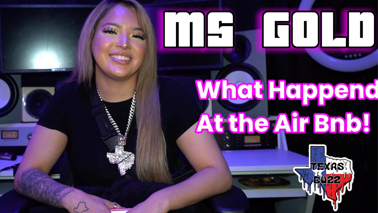 Ms Gold talks meeting Ash Trevino and Santos, Airbnb getting Leaked & Gaining 250k followers