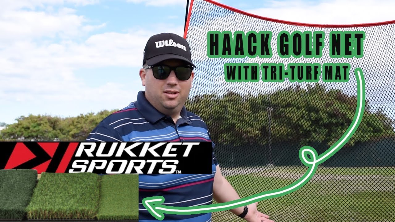 HOW TO ASSEMBLE THE HAACK GOLF NET WITH TRI-TURF MAT BY RUKKET SPORTS