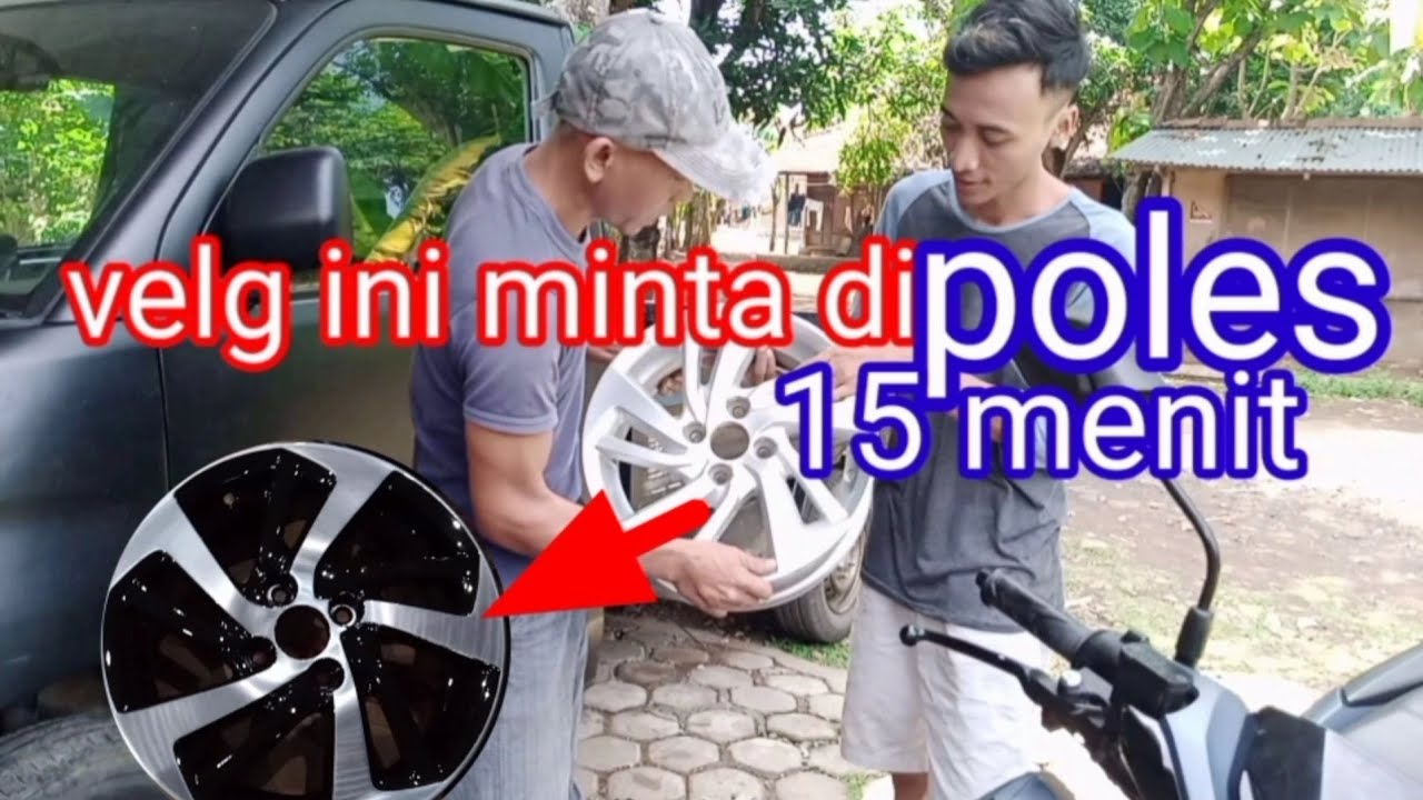 Как быстро отполировать автомобильные диски Honda
