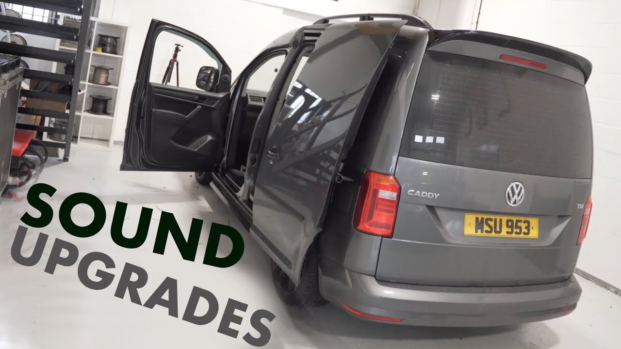 VW Caddy excellent sound system upgrade!