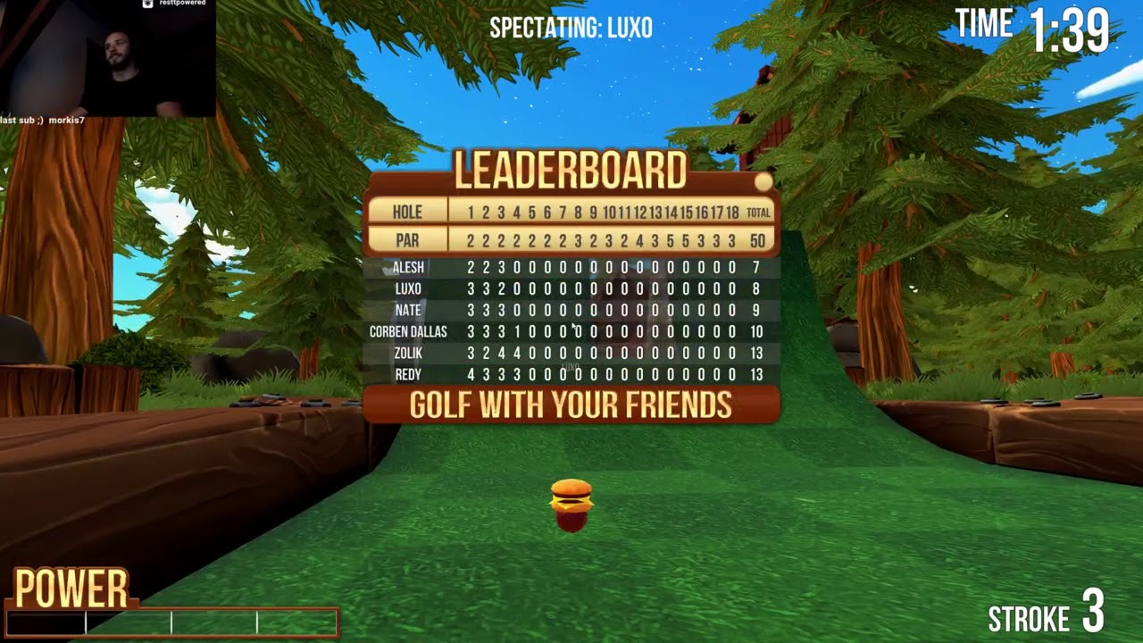 restt - hraje Golf with your friends/w LUXO, REDY, ALESH, ZOLIK  - faily - #1