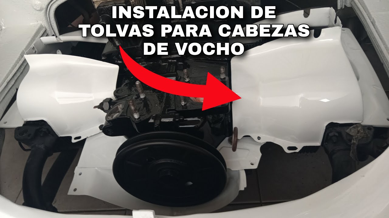 COMO PONER TOLVAS DE CABEZAS EN MOTOR DE VOCHO