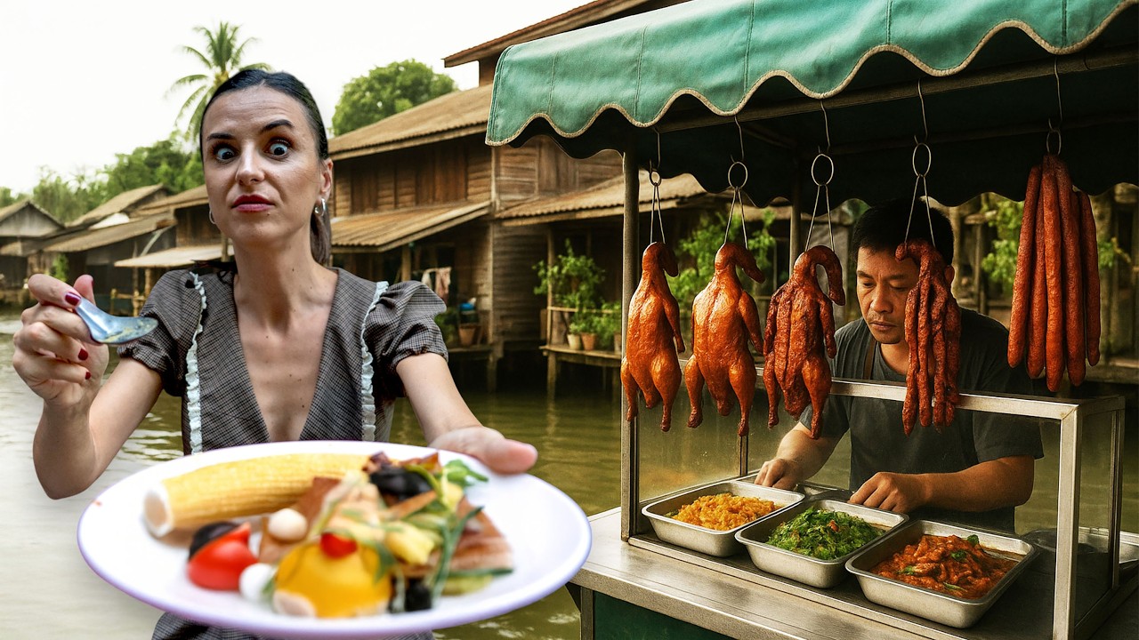De la Lux la... Sărăcie: viața reală în Bangkok (mâncăruri bizare)