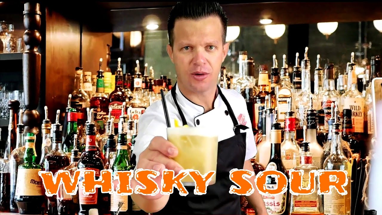 Cómo hacer el clásico coctel Whisky Sour |🥃 Más que Rico