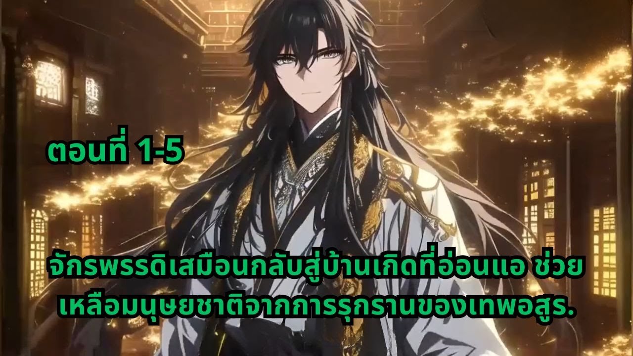 ตอนที่ 1-5 | จักรพรรดิเสมือนกลับสู่บ้านเกิดที่อ่อนแอ ช่วยเหลือมนุษยชาติจากการรุกรานของเทพอสูร.