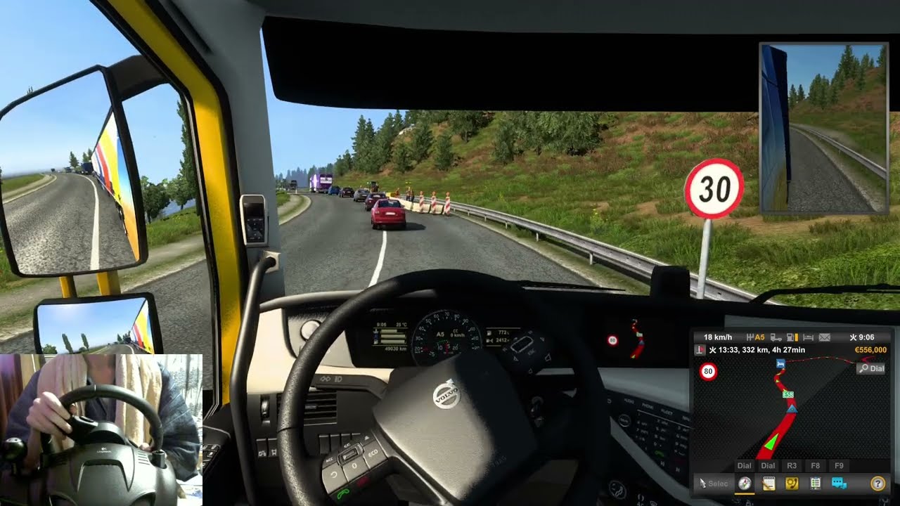 [ETS2] コシツェからブラチスラバまで豆乳を運ぶだけの動画