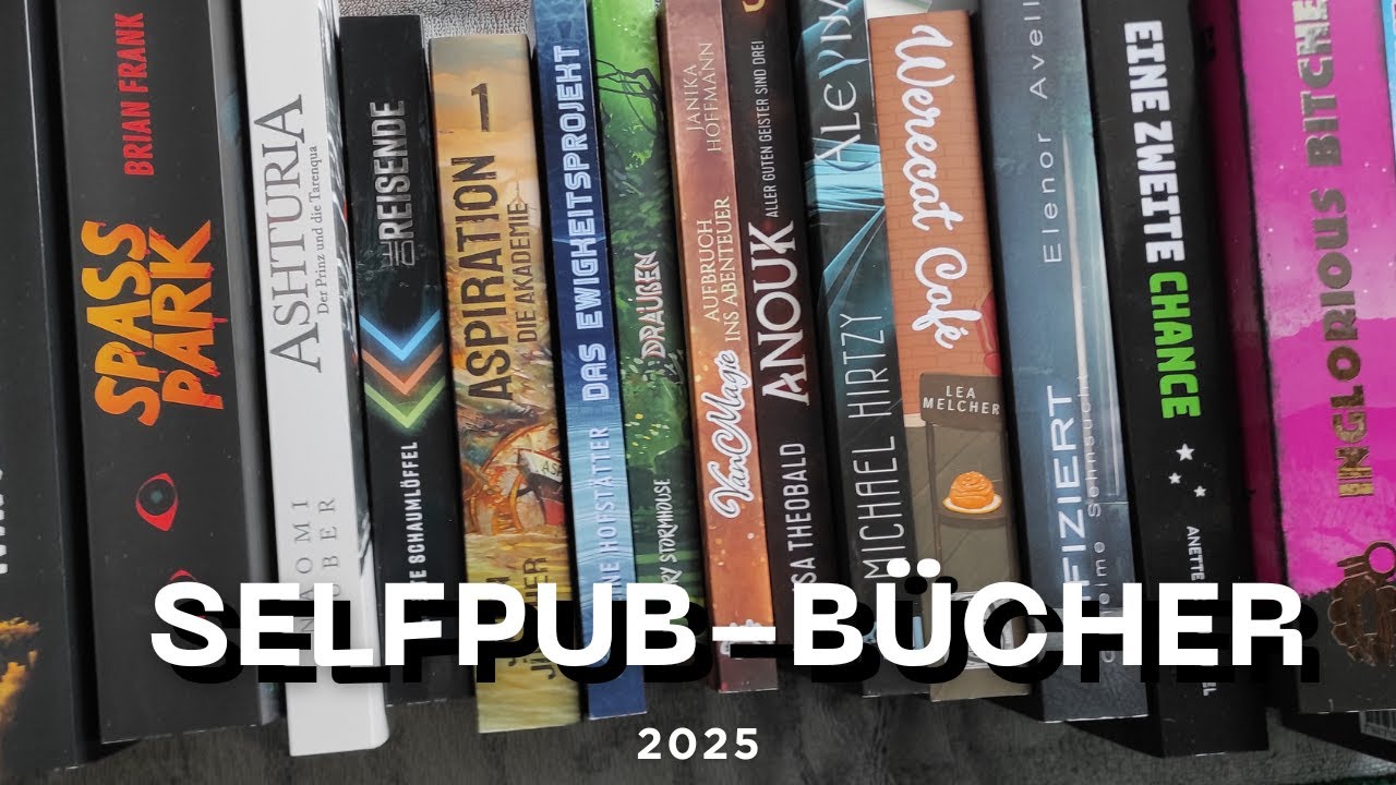 Alle Self-publishing Bücher, die ich 2025 gelesen habe