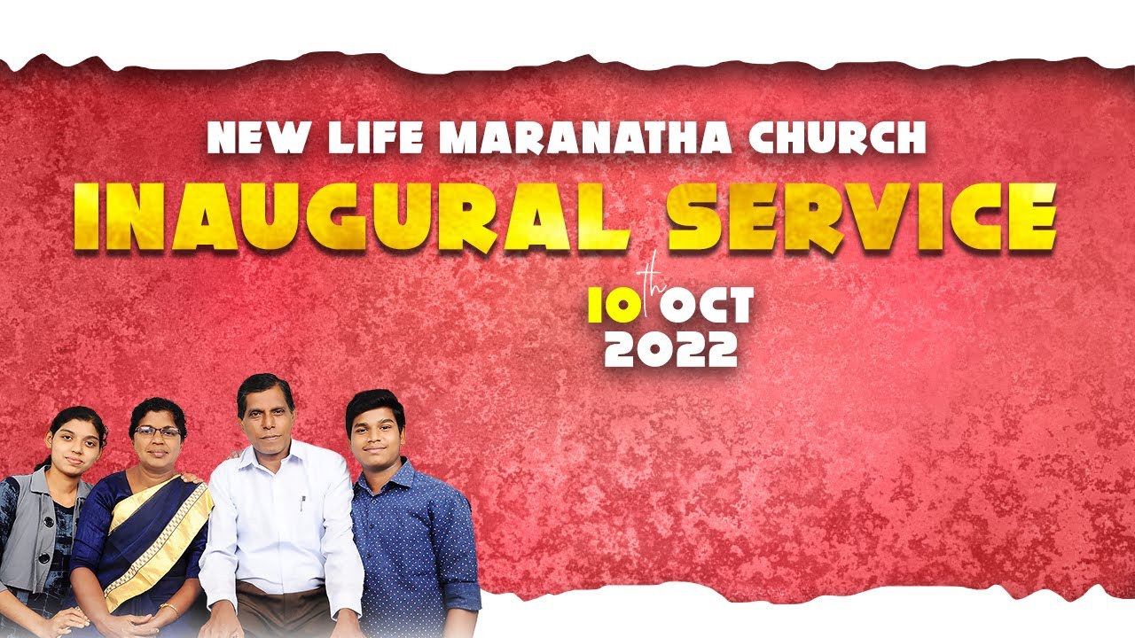 🔴NLMC LIVE Inauguration Service 2022 | Rev.A.P.Simson Subbiah | New Life MARANATHA CHURCH