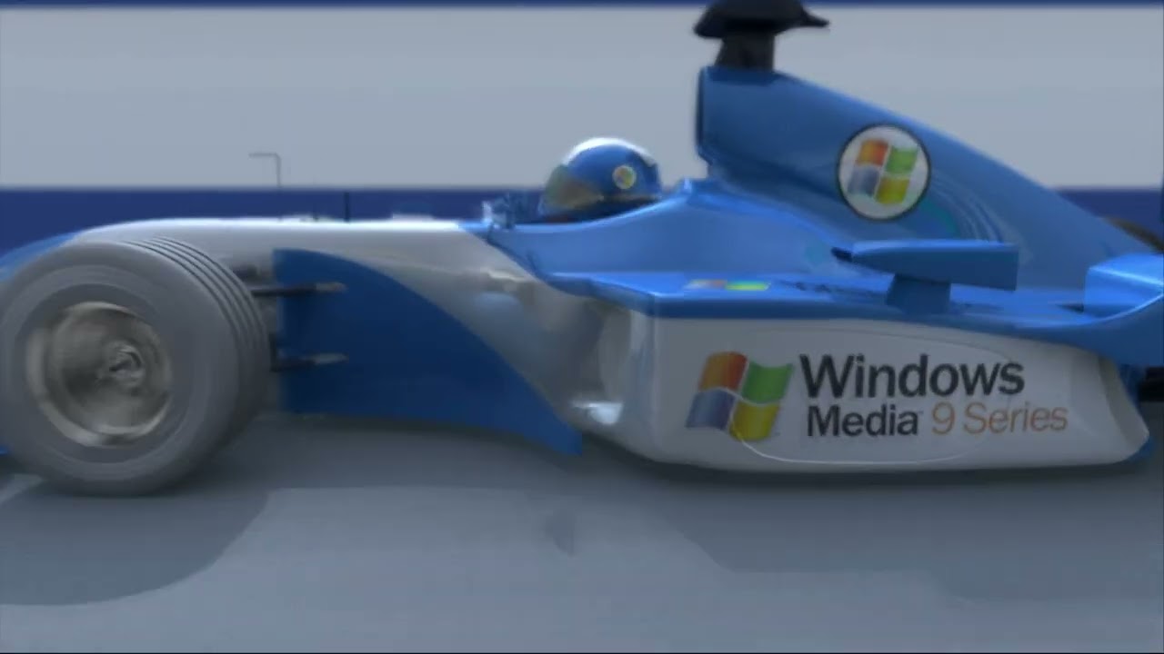 Windows Media 9 Series Logos and animations HD (Factory, Pachinko, Pinball, Race Cars, Robotica)