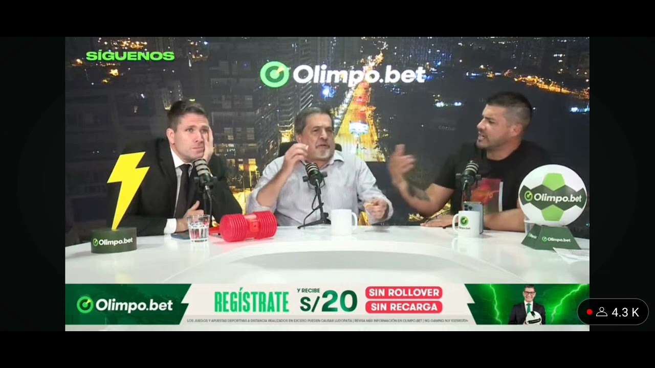 Gonzalo Nuñez despide a Paco Bazán y a Erick Delgado en vivo de Erick y Gonzalo