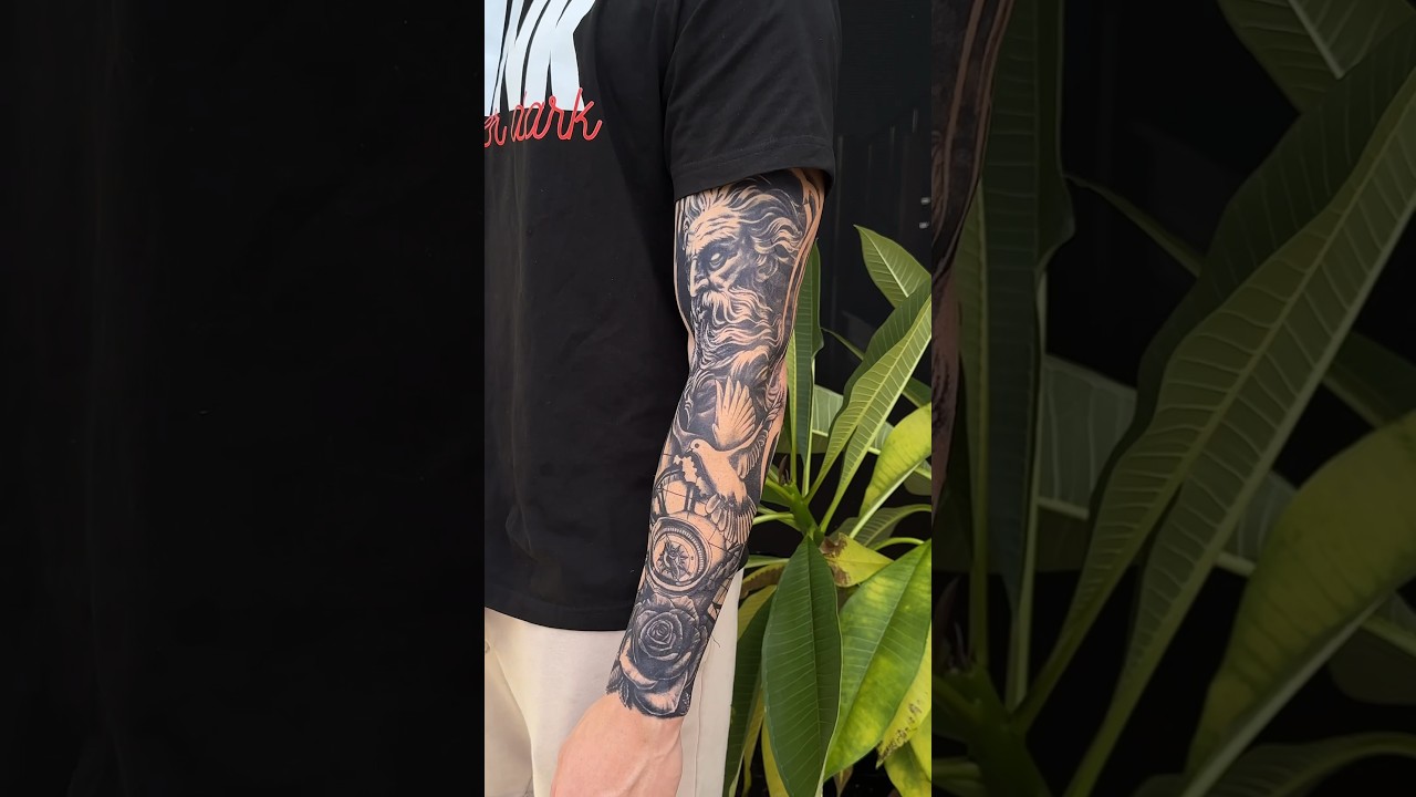 A tattoo sleeve that lasts 2 weeks&hellip; there&rsquo;s a reason &ldquo;Poseidon & Dove&rdquo; is always selling out 😮&zwj;💨