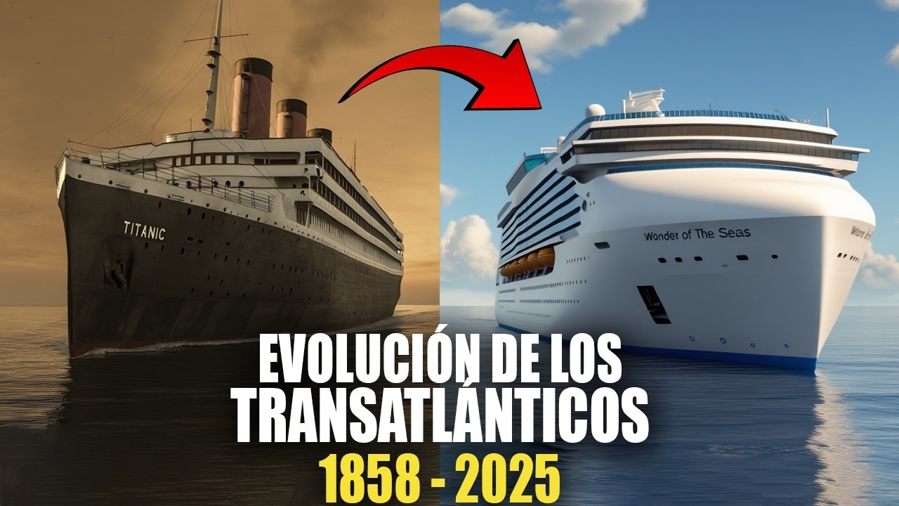 De gigantes de vapor a ciudades flotantes: la era de los transatl&aacute;nticos