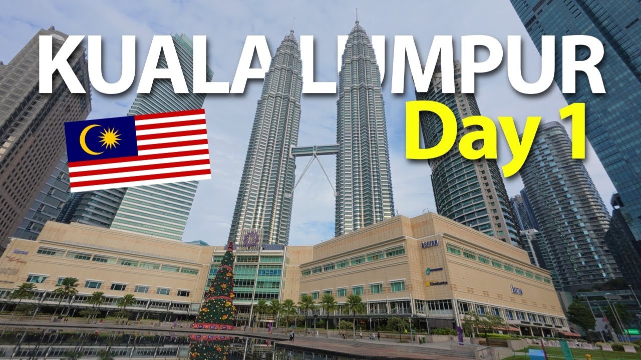 Kuala Lumpur Day 1 🇲🇾 | Petronas Towers, KL Tower, Masjid Wilayah & Night Markets