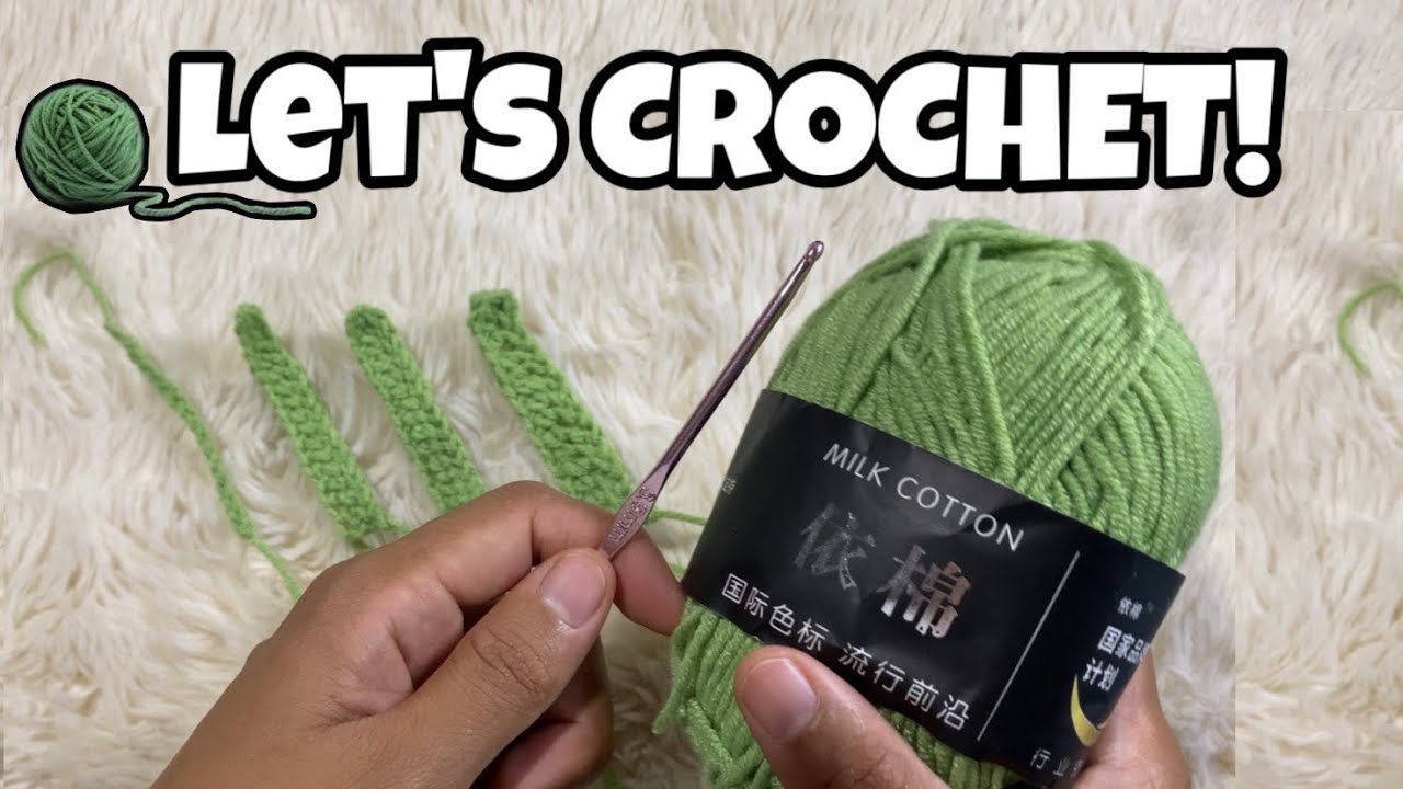 How to CROCHET? Beginner Tutorial | RN Sinag