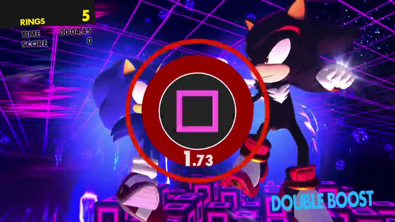 Sonic Forces - Sonic and Shadow Tag Team Gameplay (Hedgehog Avatar Gameplay)