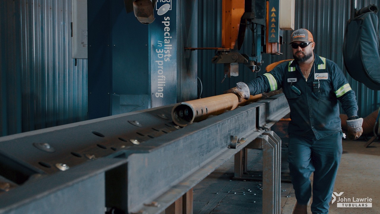 John Lawrie Tubulars USA | Oilfield Pipe, Steel Recycling & Fabrication in Action