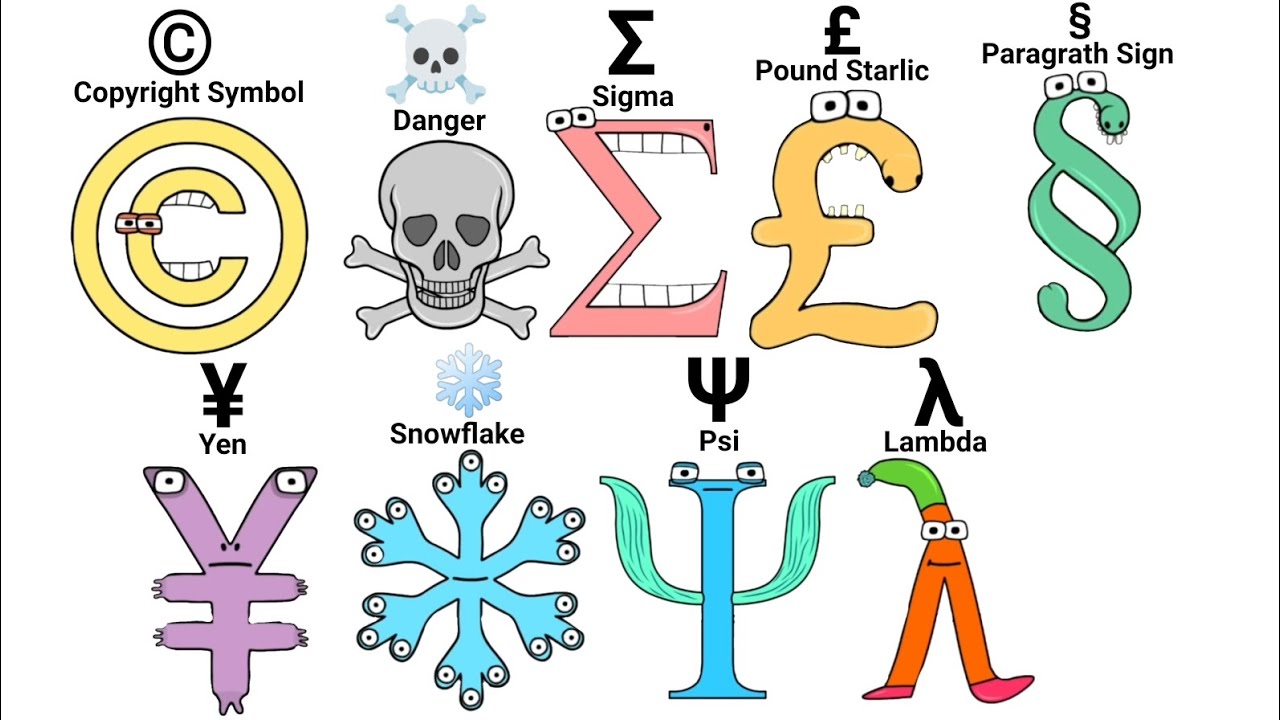 Symbol Lore The Series @Mushroom_Rain Style Part 7 (Copyright Symbol - Snowflake)