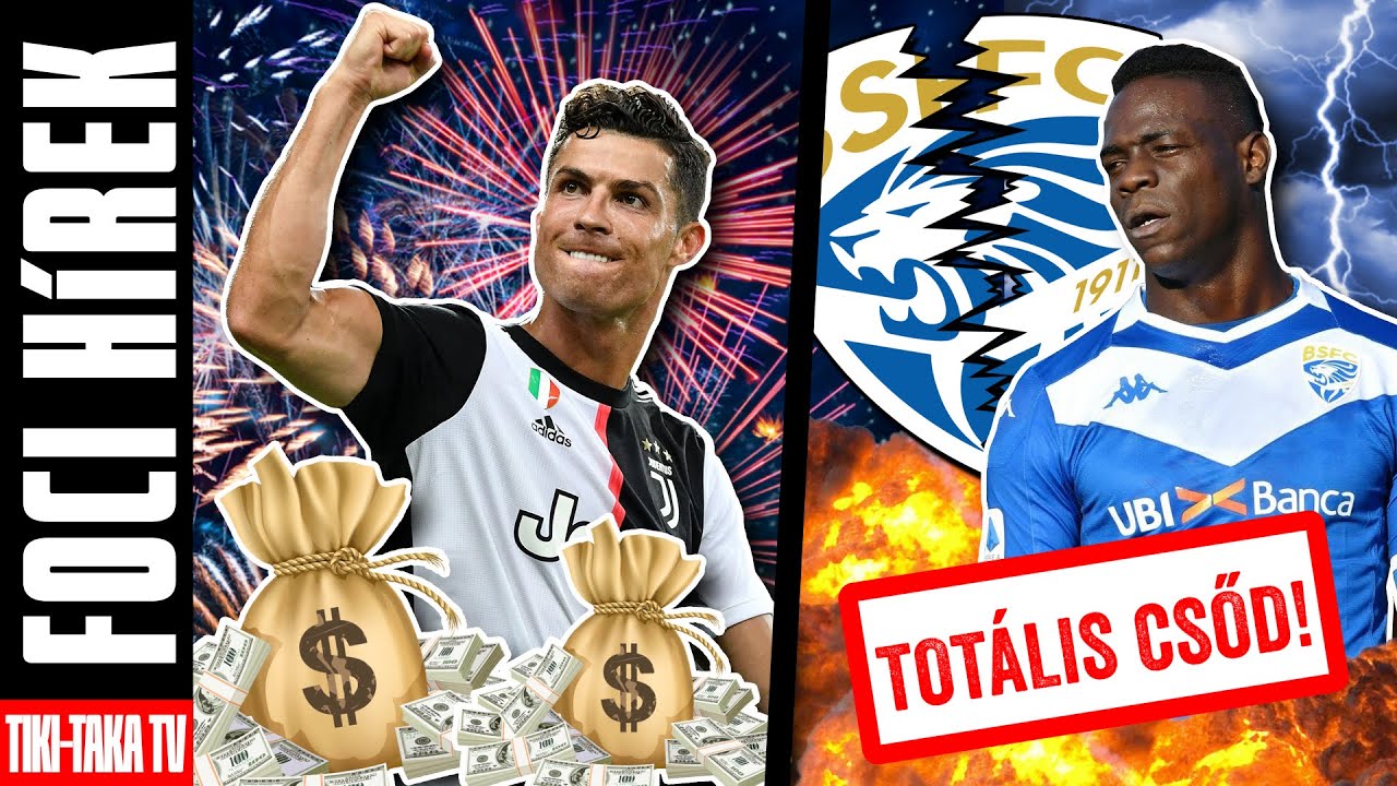 &Uacute;jabb rekordot d&ouml;nt&ouml;tt Cristiano Ronaldo! V&eacute;gleg befellegzett Balotelli karrierj&eacute;nek? ► Foci H&iacute;rek
