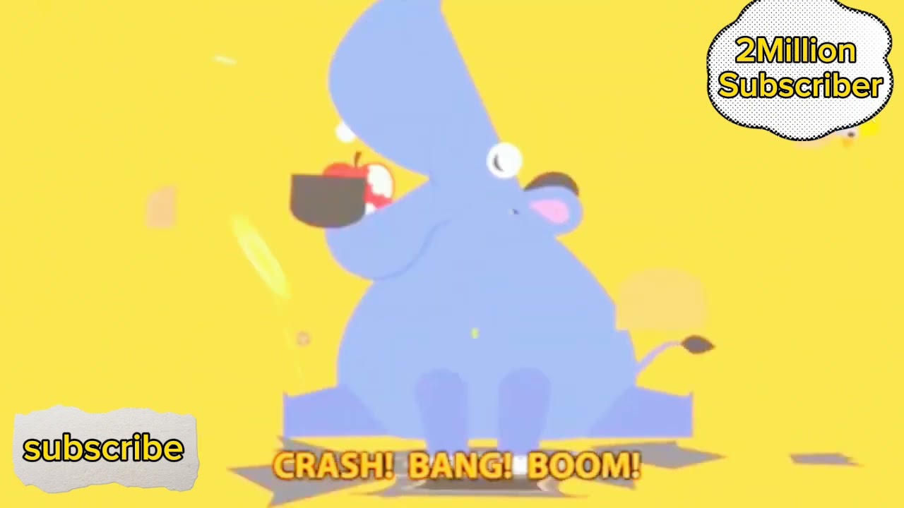 Hickory Dickory Dock Hippo Broke Up the Clock #hickoryeffects #fall #animation #hippo