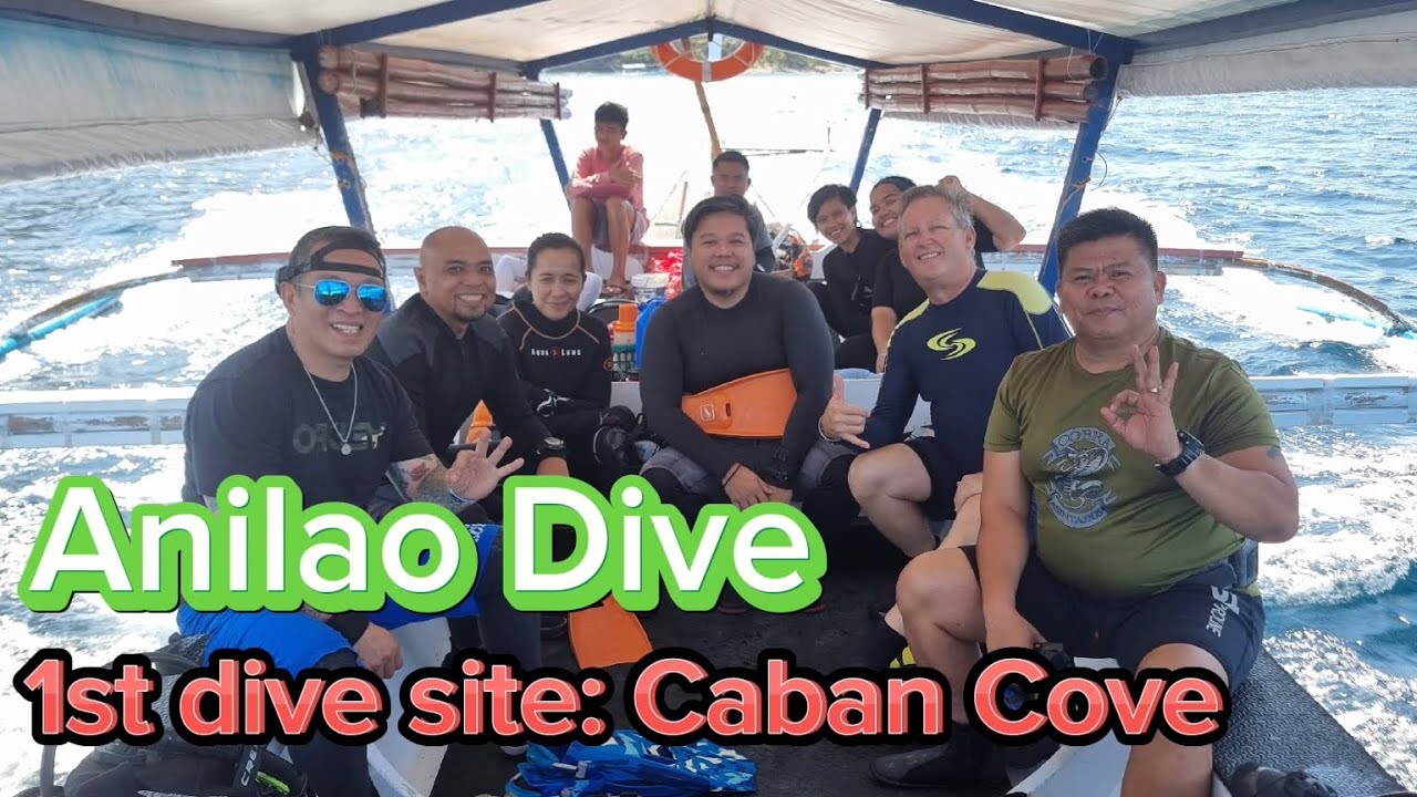 CABAN COVE Anilao, Batangas 1st weekend dive of my vacation