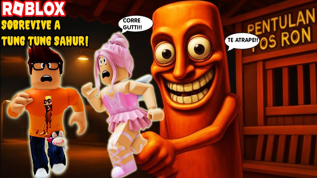 Sobrevive A Tung Tung Sahur Locote! Se Enamora De Samantina Capuccina JAJA! 😀🔪🔪