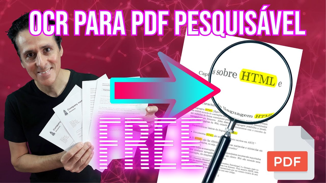 OCR e PDF Pesquisável FREE com Node-RED