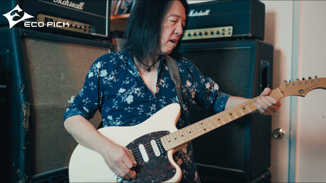 Toshi Yanagi Guitar Picks interview | Eco Pick | 380sound.com