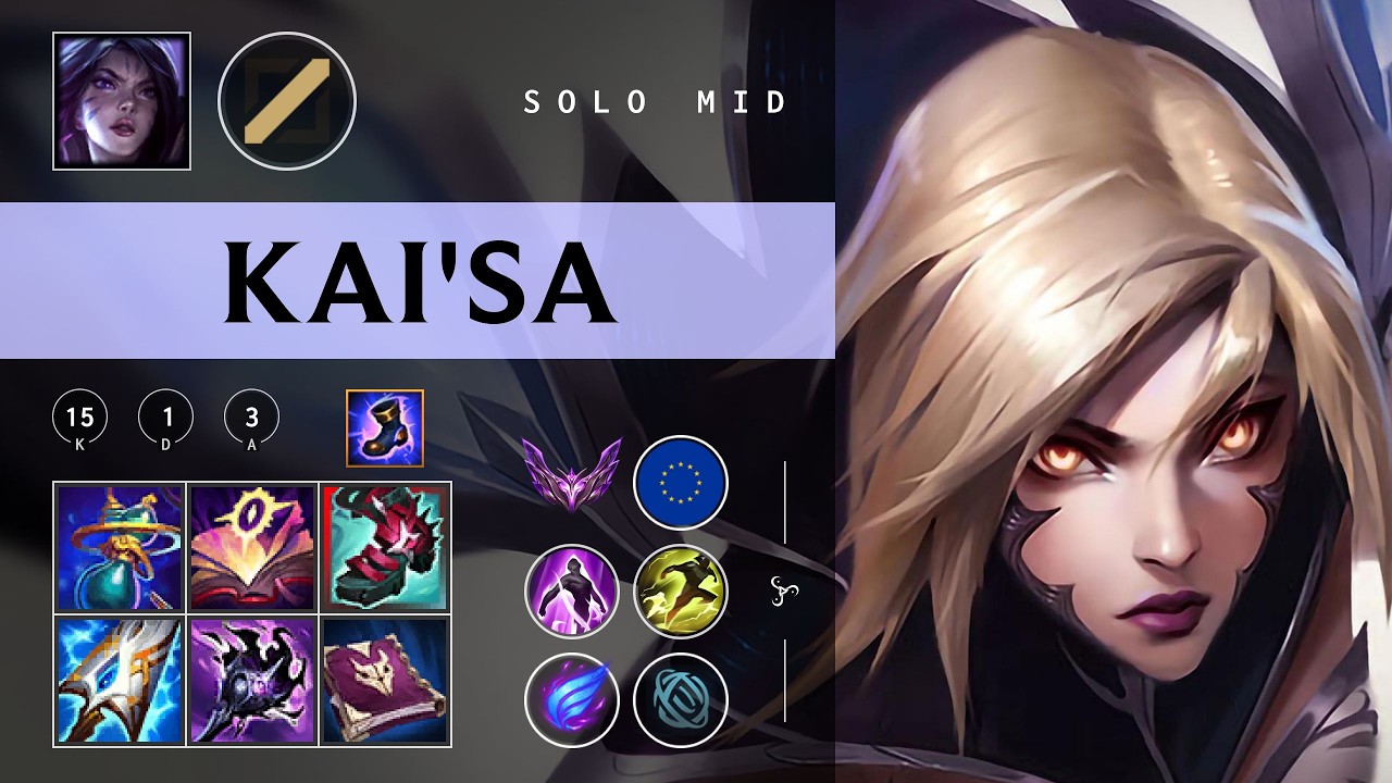 Kai'Sa Mid vs Annie - EUW Master Patch 26.03