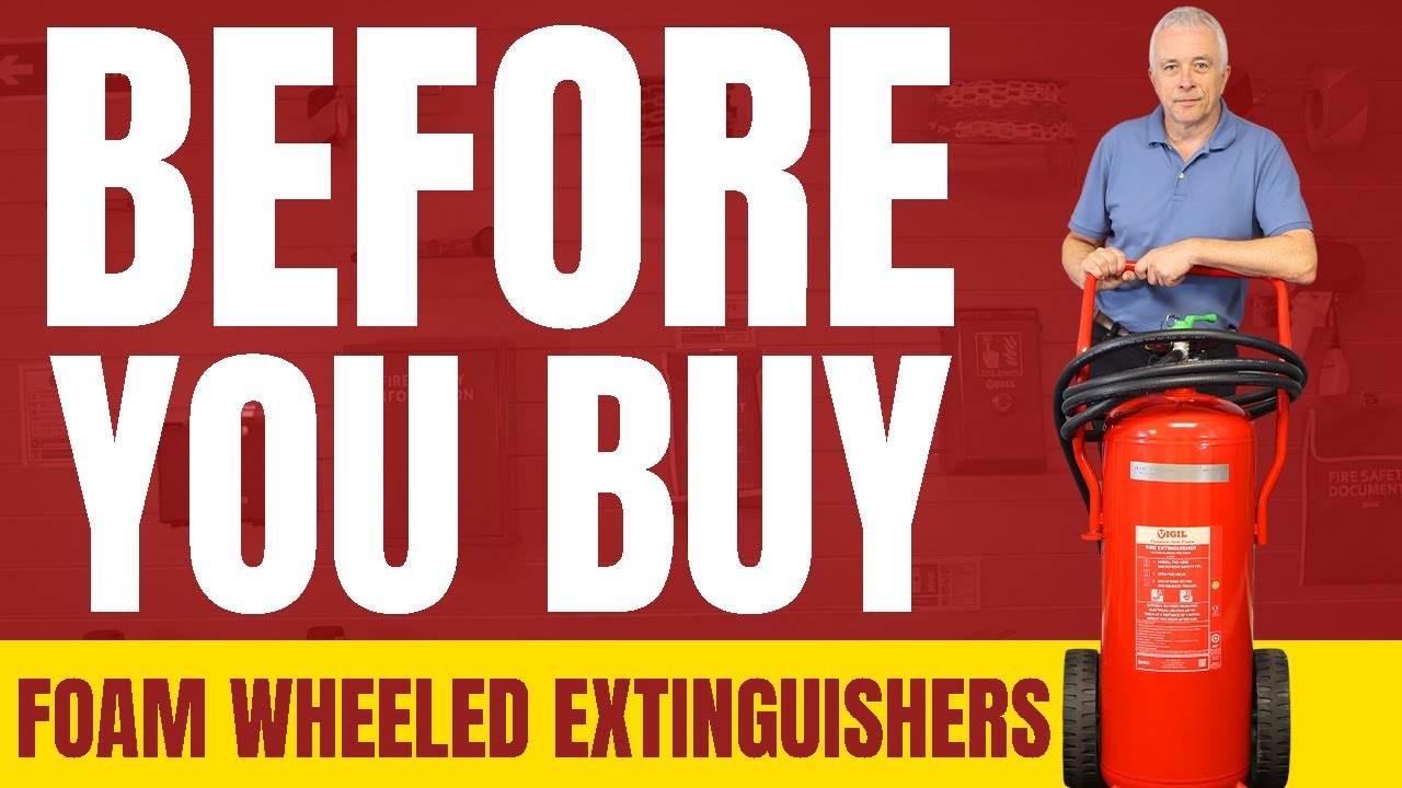 Foam Wheeled Fire Extinguishers EXPLAINED By Expert