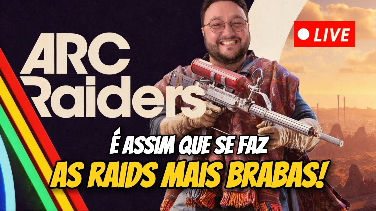 Pancadaria e BLUEPRINTS para o chat (ARC Raiders - PS5 PRO e RTX 5070) - 2026 LIVE 26