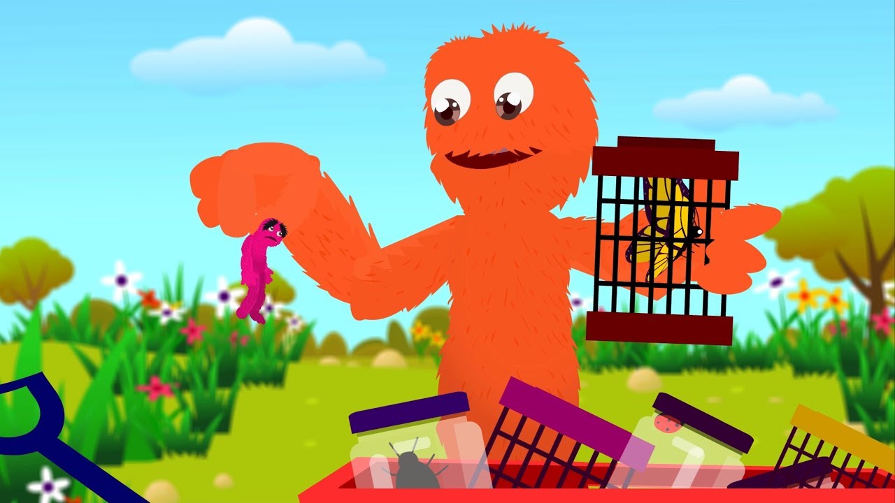 Aprendiendo a ser amables con los animales 🦋 Dibujos animados educativos para niños