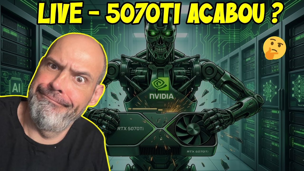 LIVE - FIm da 5070Ti ? RDNA 3 vs FSR 4. Intel ARC B770. Tira-dúvidas