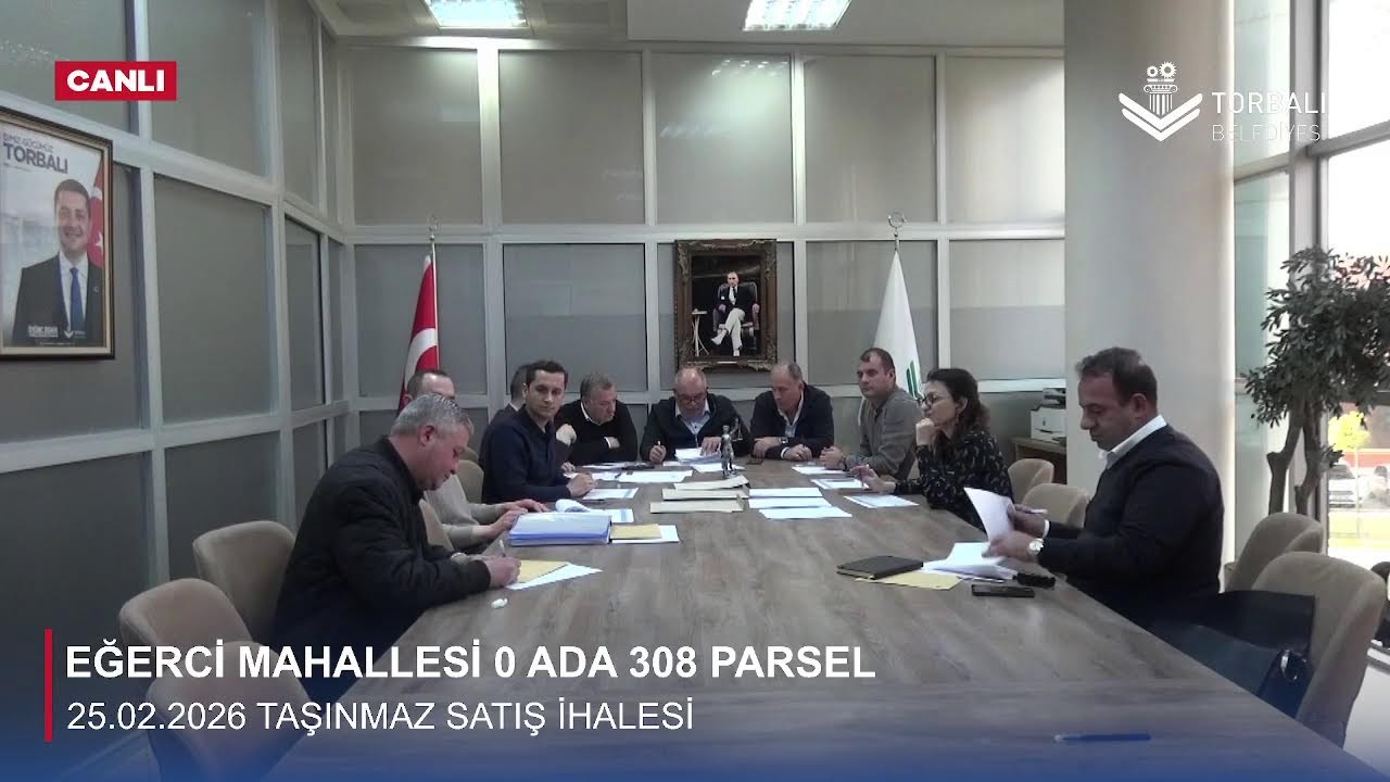 25.02.2026 Tarihli Taşınmazların Satış İhalesi - Torbalı Belediyesi