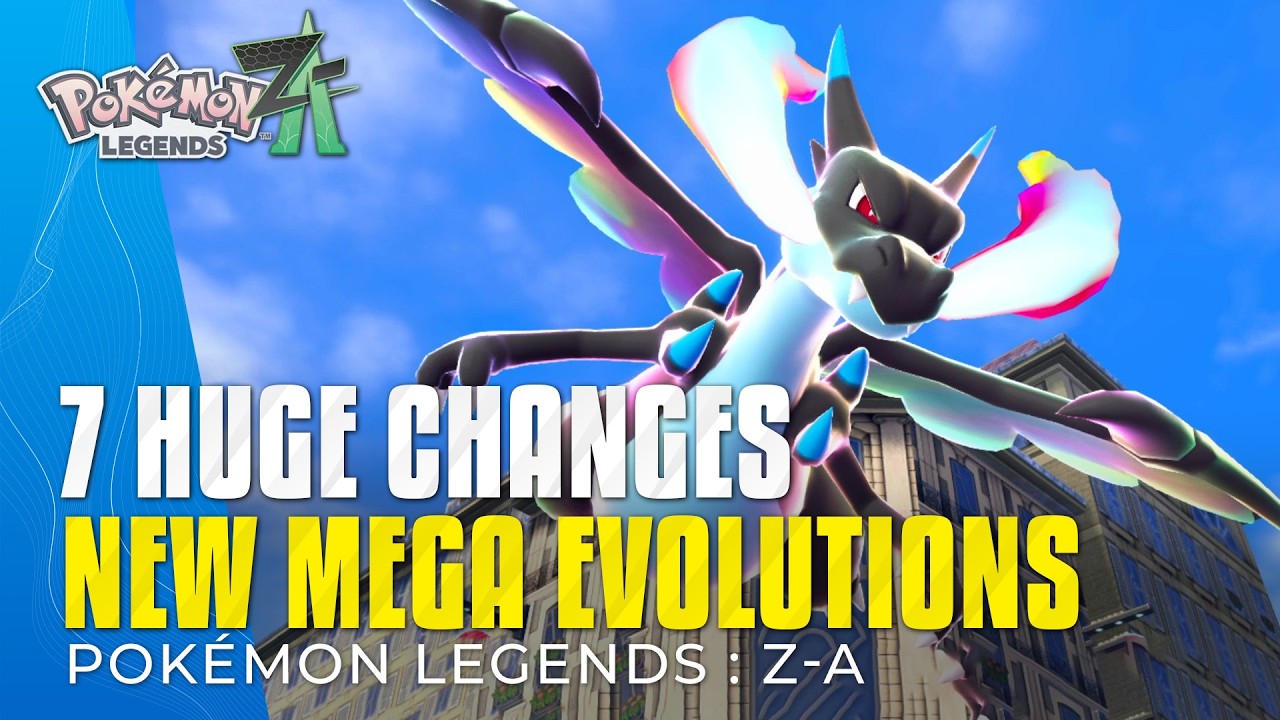 Pokémon Legends Z-A | 7 Huge Changes! New Gameplay, Trailer, Rogue Mega Evolutions & More